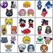 Shoe Charms for Boys Girls | Cool Cartoon Anime Charms for Kids & Men | Crock Charms for Bracelets & Sandals - Set of 50 - Buy Online on GoSupps.com