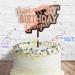 Cakeshop Cake Decoration Pack | Happy Birthday Premium 3mm Mirror Acrylic Plastic Cake Topper Sign & 25g Party Pack of Cake Sugar Sprinkles | Custom Name & Age Cake Decorations (Rose Gold) Prime Mirror Acrylic: Rose Gold - Buy Online on GoSupps.com