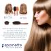Spornette Deville Boar Bristle Oval Paddle Brush - Hair Straightening, Smoothing, Detangling, Styling - Wooden Handle - All Hair Types - Women, Men, Kids - Buy Online on GoSupps.com