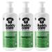 Fell care shampoo from BuddyCare - Shampoo for checking the hair loss in dogs - with aloe vera and pro -vitamin B5 (500ml X3) hair loss control 500ml X3