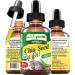 MYVIDAPURE Organic CHIA SEED OIL Certified Organic 100% Natural Pure VIRGIN UNREFINED Undiluted Cold Pressed Carrier Oil for Face Skin Body Hair Lip Nails Anti-Aging Rich in Vitamin E (0.5 Fl Oz) 0.5 Fl Oz (Pack of 1)