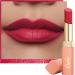 Oulac pink lipstick and blush matt high pigmented smooth multi -use blush stick hydrated long-lasting lip cream for cheeks and lips vegan animal test-free 3.6g (y04) Super girl (y04)