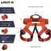 Fusion Climb Centaur Half Body Harness for Fire Rescue, Caving, Rock Climbing - Adjustable Waist Safety Belt (TCH-107-2139-ORG) - Buy Online on GoSupps.com