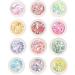 Nail Flakes Nail Accessories 12 Boxes Nail Glitter Nail Glitter Sequins for Nail for Salon Use for Home Use - Buy Online on GoSupps.com