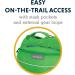 Ruffwear Hiking Backpack for Very Small Dogs | Adjustable XS Size | Meadow Green Approach Pack | Ideal for Hiking Adventures - Buy Online on GoSupps.com