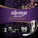 Always Discreet Boutique Incontinence & Postpartum Liners | Size 2, Very Light Absorbency, Long Length | 96 Count Total - Buy Online on GoSupps.com