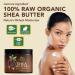 100% Raw Organic African Shea Butter Bar - Hydrating Body Moisturizer for Skin & Hair - 8oz (1 Pack) - Buy Online on GoSupps.com