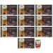 Italian Gourmet E.R. Angelica Cocoa and Hazelnut Tea Pack of 10 Cocoa and Hazelnut Teas + 400g Box