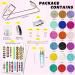 SHUANGART Frame Beading Loom Kit for DIY Craft Jewelry - Includes Beads, Cord, Needles, and Instructions - Buy Online on GoSupps.com