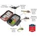 Wild Water Fly Fishing Mini-Mega Assortment 60 Most Popular Flies with Small Fly Box - Dry, Caddis, Nymph, Wooly Bugger for Trout, Panfish, Crappie, Sunfish - Buy Online on GoSupps.com