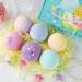 Canvalite Kids Bath Bombs - 6 Pcs Handmade Mermaid Gifts for Girls | Skin-Friendly Natural Spa Fizzy Bubble Bath with Surprise Inside Little Girls Jewelry - Buy Online on GoSupps.com