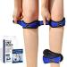 Dr. Arthritis Doctor Designed Patellar Tendon Brace/Knee Supports and Manual Adjustable Brace Women/Men Knee Support for Meniscus Patellar Tendonitis Runner's Knee Blue Pair 2 Blue