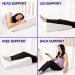 7.5" Wedge Pillow For Acid Reflux - Dr. Recommended Height  Luxurious 2" Memory Foam Pillow Wedge For Sleeping  GERD  Post Surgery  Heartburn  and Snoring - Washable Bamboo Cover (25"W x 26"L x 7.5"H) - Buy Online on GoSupps.com