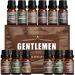 SALUBRITO Gentlement Fragrance Oils Set Wood Essential Oils Set for Diffuser Candle Soap Making Strong Scented Oil Sandalwood Frankincense and More