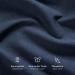 Shop Laleni 6-Corner Fertilizer Sheet Drill - Oeko-Tex Certified 100% Cotton Bedding - Breathable Clamping Cloth for Kids - Dark Ocean Blue (100x115cm) - Buy Online on GoSupps.com