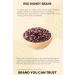 Raw Red Kidney Beans - GMO Free, 100% Natural, Premium Quality (1 KG) - Buy Online on GoSupps.com