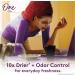 One by Poise 2-in-1 Period & Bladder Leakage Daily Liner - Long Extra Coverage 50 Count - Buy Online on GoSupps.com