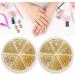 Nail Art Decoration Metal Metal Nail Decoration Shiny Nail Art Tools Nail Salons Manicure Tool Nail Decoration(Style 2) - Buy Online on GoSupps.com