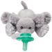 Nookums Paci-Plushies Buddies Adapts to Name Brand Pacifiers  Suitable for All Ages  Plush Toy Includes Detachable Pacifier (Ella The Elephant)