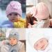 XIAOHAWANG Baby Girl Winter Hat - Cute Bow Knitted Baby Beanie for Infant Toddler Girls 6-24 Months | Purple - Buy Online on GoSupps.com
