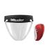 Mueller Sports Medicine Teen Athletic Supporter with Flex Shield Cup, For Men, Red, Teen Regular 2 Piece Set