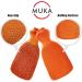 Natural Terracotta Pumice Stone for Feet - 2-Sided Foot Care Scrubber for Dead Skin Removal and Exfoliation - Softens Calluses, Smooths Heels - Beauty Essential for Men and Women - Buy Online on GoSupps.com