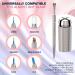 20 Piece Disposable Aluminum Microblading Pens Kit for Fuller Brows - Professional Microblade Supplies with Lock-Pin and Ergonomic Grip - Silver - Buy Online on GoSupps.com