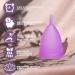 Bibrad Menstrual Cup Set - 2 Soft Medical Silicone Cups (Size M) Sterilizer & Cotton Carrier Bag - Eco-Friendly Washable & Reusable - Buy Online on GoSupps.com