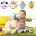 VVAYHUA Cute Animal Pacifier Clip - Soft Cotton Holder for Boys and Girls (Yellow Rabbit) - Buy Online on GoSupps.com