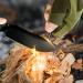 Aubrey Black Swallow Outdoor Knife - D2 Steel Blade G10 Handle | Sharp Hunting & Camping Knife with Kydex Sheath - Perfect Survival Gift - Buy Online on GoSupps.com