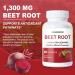 DUUDEPON Organic Beet Root Capsules - 1300mg per Serving - Supports Natural Energy Endurance - Vegan - 60 Capsules - Buy Online on GoSupps.com