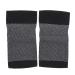 Healifty 1 Pair Socks Ankle Brace Sleeve Elastic Plantar Braces Socks for Winter Wicking Cushioned Socks Ankle Protector Breathable Spandex Support Sole of Foot black M