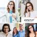 Gaoye 3-Pack Blue Light Blocking Glasses - Anti UV Computer Gaming Fake Glasses - Matte Black/Leopard/Black Tortoise - Reduce Headache & Eyestrain - Buy Online on GoSupps.com