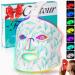 BUBLOC Red Light Therapy Mask Led Contour Face Mask Light Therapy 7+1 Color Near-infrared 850 Red Light Face Mask Portable and Rechargeable Red Light Therapy At Home and Wireless Led Face Mask