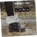 Warm Fur Boot Covers - 3 Pairs of Stylish Acrylic Ankle Warmers for Winter Protection | Besportble - Buy Online on GoSupps.com