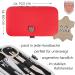 Three Swords Lucca 6-Piece Nail Care Set | Luxury Manicure & Pedicure Set in Red Leather Gift Box | Skin Scissors Tweezers Nail Clipper & File - Buy Online on GoSupps.com