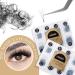 LASHVIEW 1000 Premade Volume Fans - Mixed Lengths 9-16mm Handmade 5D & 10D Eyelash Extensions C&D Curl Supplies - Buy Online on GoSupps.com