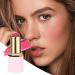 Stick Blush - Water-Resistant Moisturizing Cheek Foundation | Makeup Product for Dry & Combination Skin Cheeks Eyebrow Arch Lips & Special Events - Buy Online on GoSupps.com