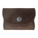 Hide & drink razor case made of leather razor accessories physical care boards handmade: Bourbon-brown brown 4.92x2.9x0.79 inch (Pack of 1) Classic