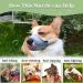 Breathable Dog Muzzle - Adjustable Pet Muzzle for XXS to XXL Dogs | Perfect for Chihuahua Beagle & Golden Retriever - Prevent Biting & Chewing Allows Drinking - Gray XL - Buy Online on GoSupps.com