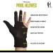 Men's Left Hand Pool & Billiards Glove | Polyester & Lycra | Quick-Drying Breathable Material | Black | S-XL Sizes - Buy Online on GoSupps.com
