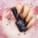 Senvenski Colour Changing Gel Nail Polish Gift Set - Red Black White Grey Brown Gold Glitter - Mood Chameleon UV LED Thermal Art Manicure Varnish (WB018) - Buy Online on GoSupps.com