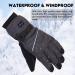 CAMYOD Waterproof Ski Snowboard Gloves | Men's Cold Weather Gloves with 3M Thinsulate & Zipper Pocket - Buy Online on GoSupps.com