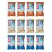 CLIF BAR - Mixed Selection Box - 4 x Chocolate Chip 4 x Crunchy Peanut Butter 4 x White Chocolate Macadamia - 12 x 68g Plant Based Bars