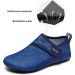 Racqua Kids Swim Shoes - Blue Dinosaur Aqua Sports Shoes for Beach, Pool, and Yoga - Quick-Dry Barefoot Design for Boys and Girls 4.5-5.5 Big Kid - Buy Online on GoSupps.com
