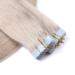 Buy 100% Remy Tape In Hair Extensions - Gray 60cm | 30 Bricks | International Shipping - Novon Hair Extensions - Buy Online on GoSupps.com