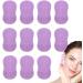 Face Scrubber Brush - Finger Handle Face Silicone Scrubber Small Brush - Soft Bristles Ergonomic Grip Everyday Face Scrubber for Dormitory Bathroom Purple - Buy Online on GoSupps.com