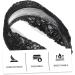 minkissy Wide Lace Headband Womens Fashion Headbands Hair Scrunchies for Women's Hair Black Girl Hair Accessories Black Headbands for Women Girl Headbands Girls Headband Women Headdress - Buy Online on GoSupps.com