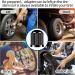 Presta Valve Adaptor & Tire Caps Set | Convert French/UK to US Schrader | Inflate Bikes, Mountain Bikes, Road Bikes & Cars | 6 Adaptors & 12 Caps - Buy Online on GoSupps.com