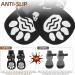 Buy Pupeck Dog Socks - Anti-Slide Paw Protection for All Dog Sizes | 3 Pairs Pack - Perfect for Summer & Hardwood Floors | Durable Dog Shoes & Pads (Pack of 6) - Black - Buy Online on GoSupps.com